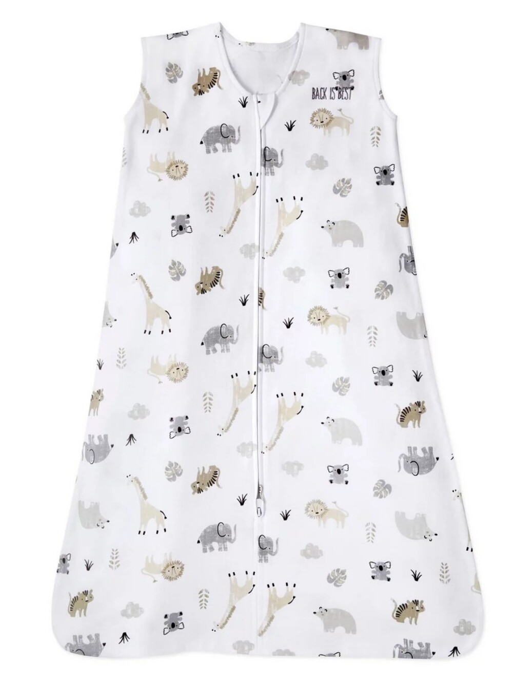 Halo Baby Cotton Sleep Sack Size Medium 6-12 Months Animal Print Lion Giraffe